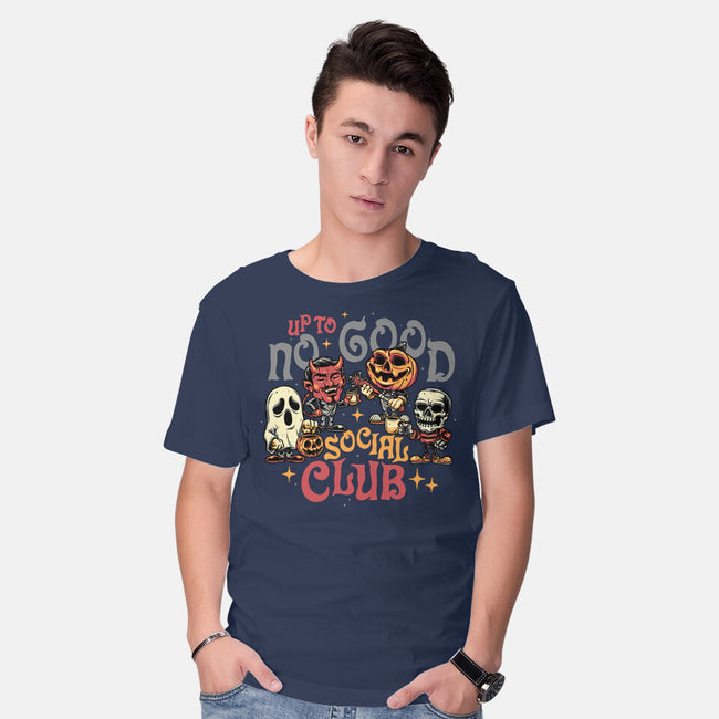 Up To No Good Social Club-Mens-Basic-Tee-glitchygorilla