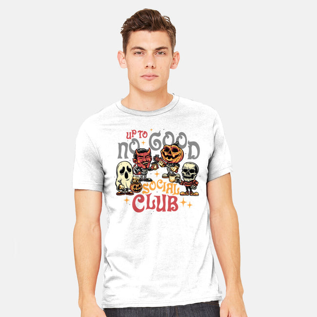 Up To No Good Social Club-Mens-Heavyweight-Tee-glitchygorilla