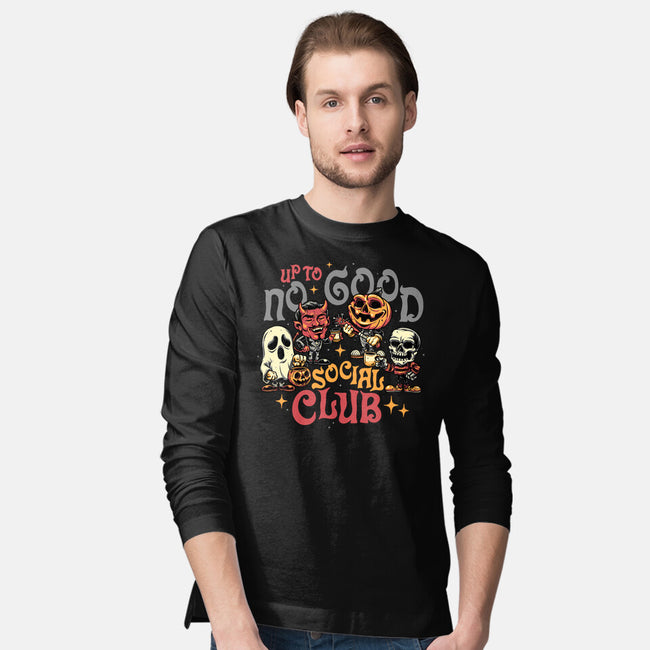 Up To No Good Social Club-Mens-Long Sleeved-Tee-glitchygorilla