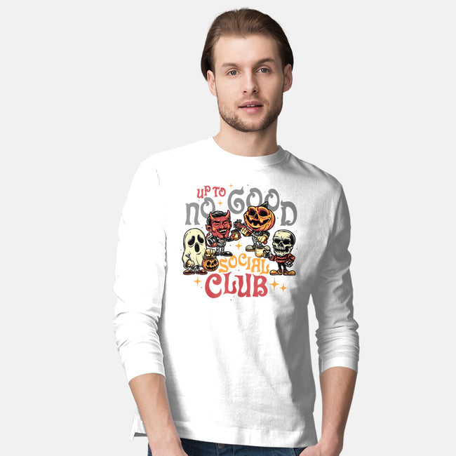 Up To No Good Social Club-Mens-Long Sleeved-Tee-glitchygorilla