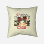 Up To No Good Social Club-None-Removable Cover w Insert-Throw Pillow-glitchygorilla