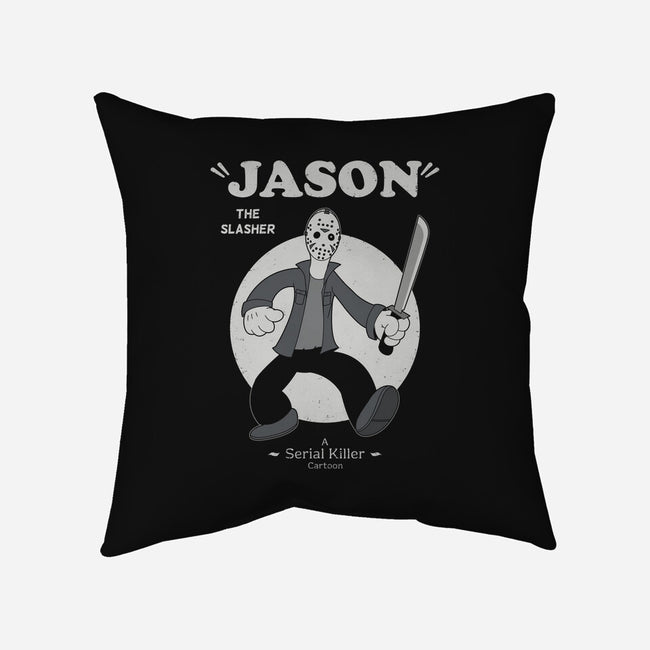 The Slasher-None-Removable Cover w Insert-Throw Pillow-pigboom