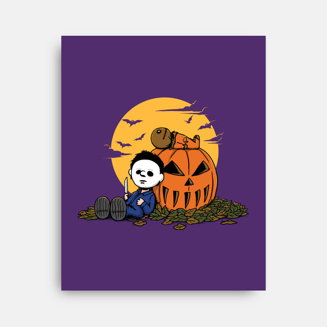 Halloweenuts-None-Stretched-Canvas-pigboom