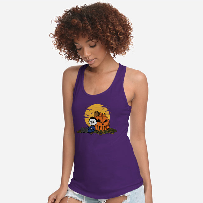 Halloweenuts-Womens-Racerback-Tank-pigboom