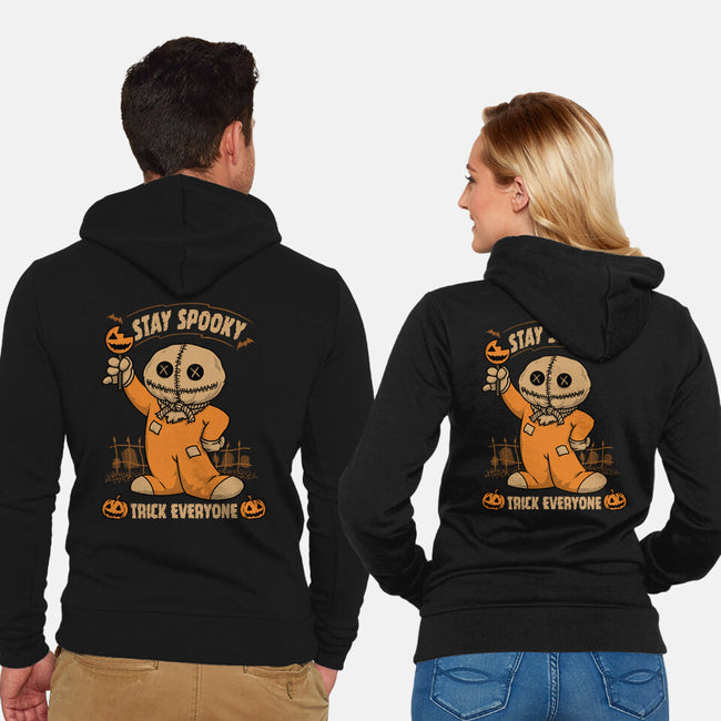 Stay Spooky Trick Everyone-Unisex-Zip-Up-Sweatshirt-pigboom