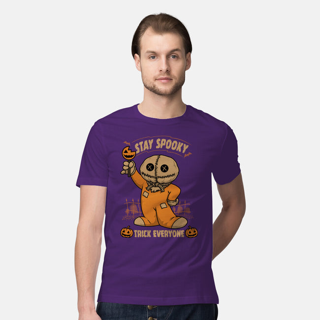 Stay Spooky Trick Everyone-Mens-Premium-Tee-pigboom