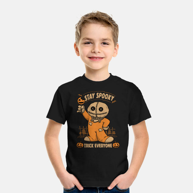 Stay Spooky Trick Everyone-Youth-Basic-Tee-pigboom