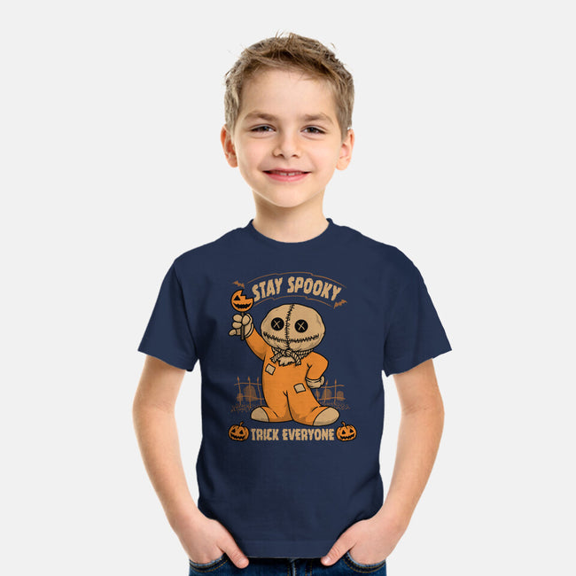 Stay Spooky Trick Everyone-Youth-Basic-Tee-pigboom