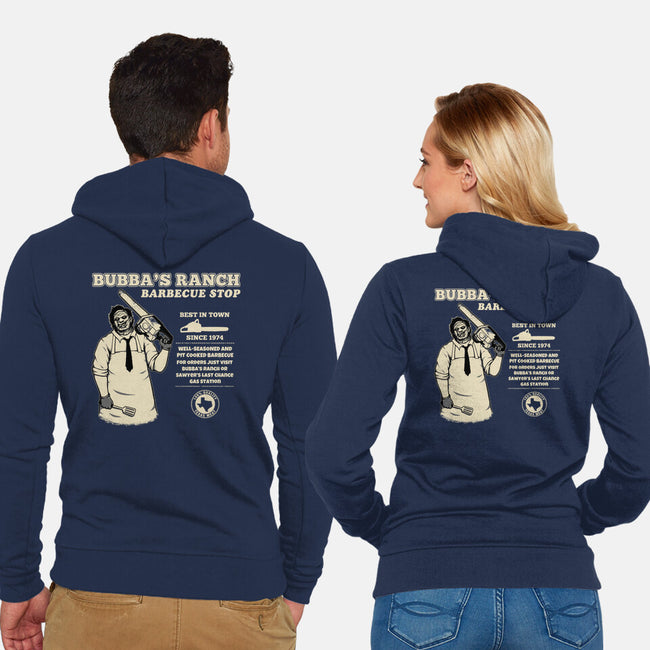 Texas BBQ Stop-Unisex-Zip-Up-Sweatshirt-pigboom