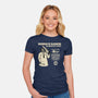 Texas BBQ Stop-Womens-Fitted-Tee-pigboom