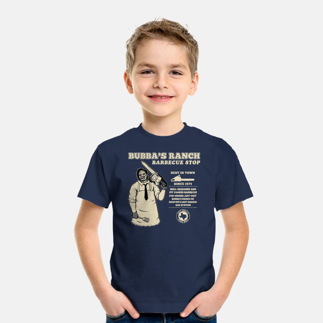 Texas BBQ Stop-Youth-Basic-Tee-pigboom