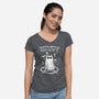 Purranormal-Womens-V-Neck-Tee-fanfabio