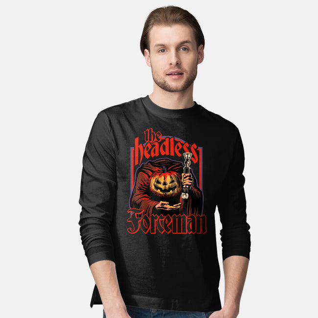 The Headless Forceman-Mens-Long Sleeved-Tee-Wheels