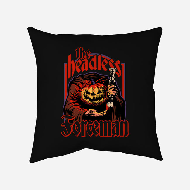 The Headless Forceman-None-Removable Cover w Insert-Throw Pillow-Wheels