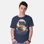 Ghostly Cats-Mens-Basic-Tee-fanfabio