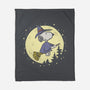 To The Moon And Back-None-Fleece-Blanket-Xentee