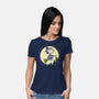 To The Moon And Back-Womens-Basic-Tee-Xentee