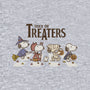 Trick Or Treat Road-Unisex-Pullover-Sweatshirt-Xentee