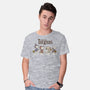 Trick Or Treat Road-Mens-Basic-Tee-Xentee