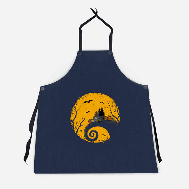 Heelers Before Christmas-Unisex-Kitchen-Apron-retrodivision