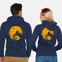 Heelers Before Christmas-Unisex-Zip-Up-Sweatshirt-retrodivision