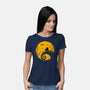 Heelers Before Christmas-Womens-Basic-Tee-retrodivision