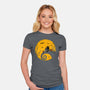 Heelers Before Christmas-Womens-Fitted-Tee-retrodivision