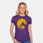 Heelers Before Christmas-Womens-Fitted-Tee-retrodivision