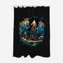 Spooky And Groovy-None-Polyester-Shower Curtain-glitchygorilla