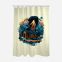 Spooky And Groovy-None-Polyester-Shower Curtain-glitchygorilla