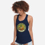 Tonberry Halloween Emblem-Womens-Racerback-Tank-LAGELANTEE