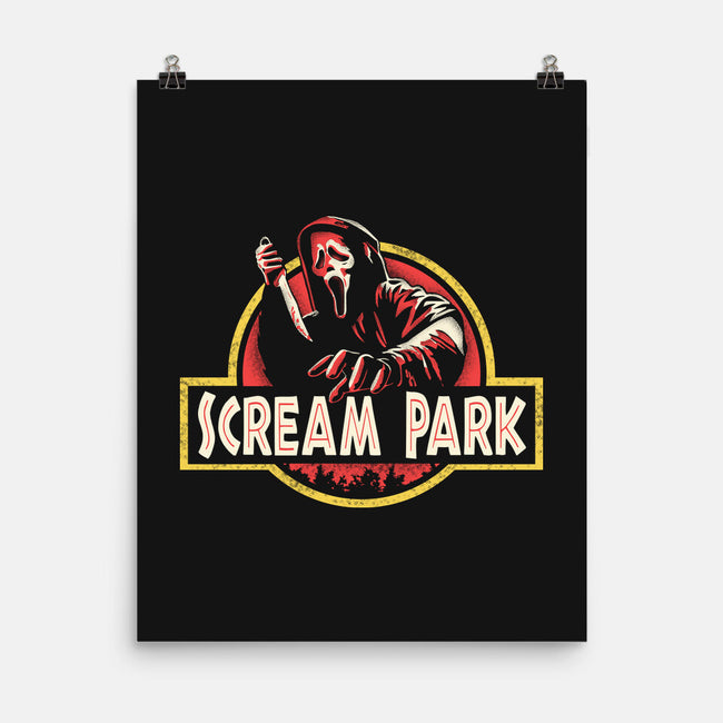 Scream Park-None-Matte-Poster-turborat14