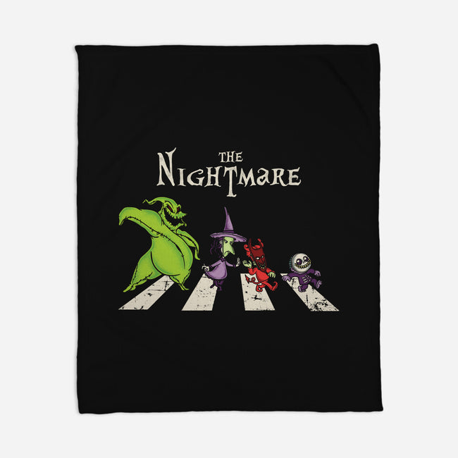 Nightmare's Road-None-Fleece-Blanket-turborat14