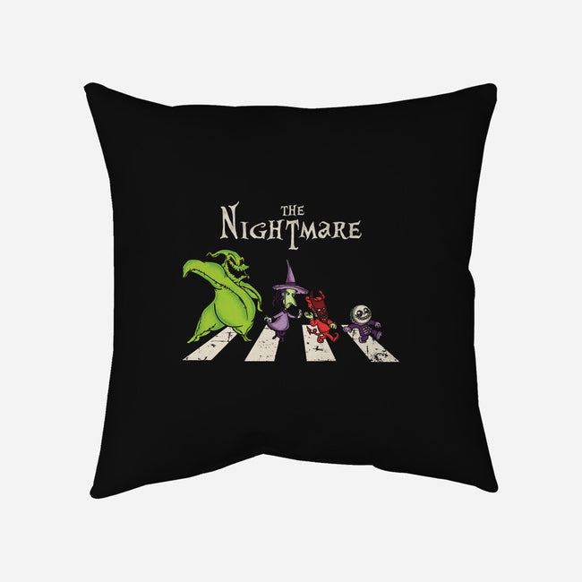 Nightmare's Road-None-Removable Cover w Insert-Throw Pillow-turborat14