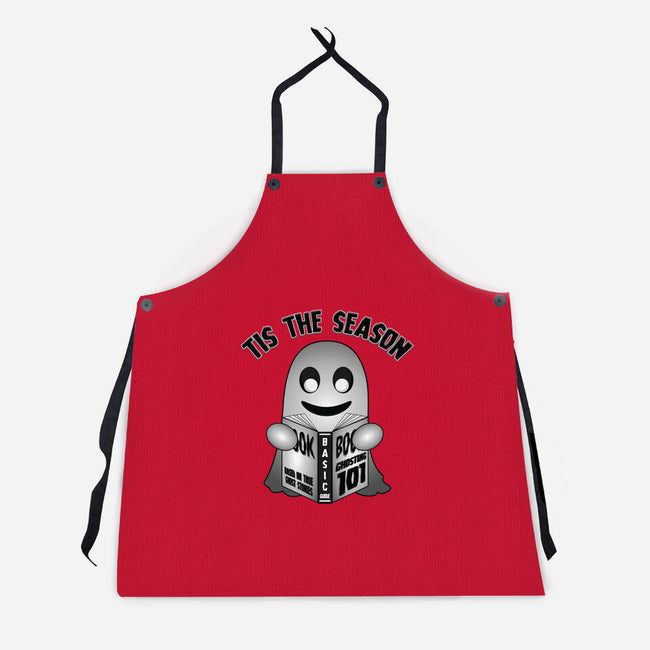 Ghosting Season-Unisex-Kitchen-Apron-Whimsical Thinker