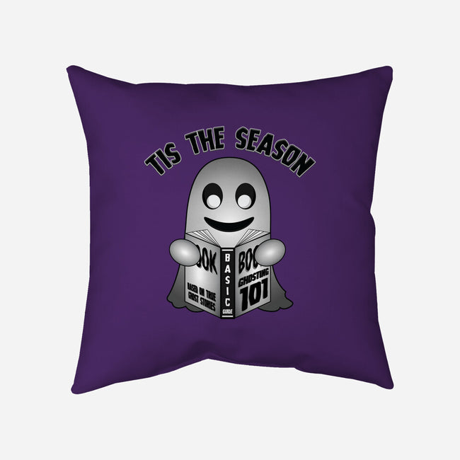 Ghosting Season-None-Removable Cover w Insert-Throw Pillow-Whimsical Thinker