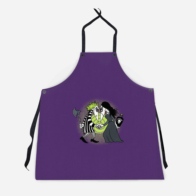 Grave Robber Vs Witch-Unisex-Kitchen-Apron-SeamusAran