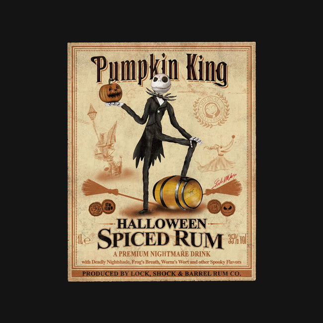 Halloween Spiced Rum-Baby-Basic-Tee-NMdesign