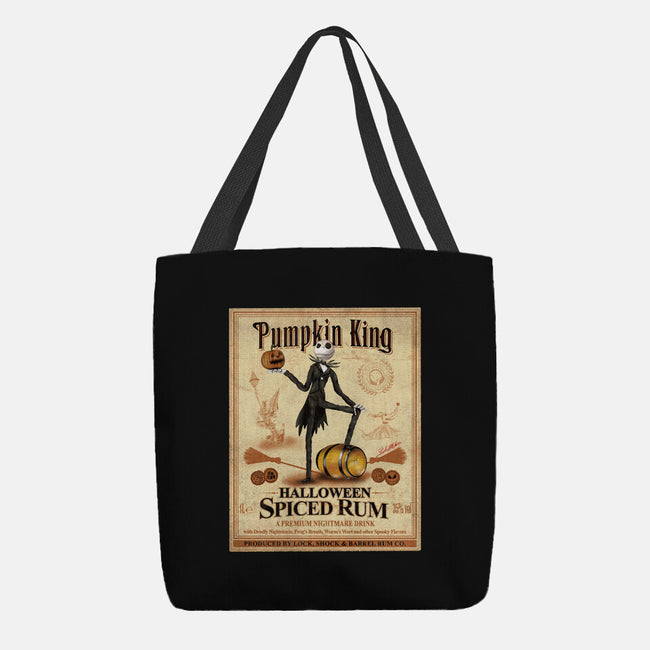 Halloween Spiced Rum-None-Basic Tote-Bag-NMdesign