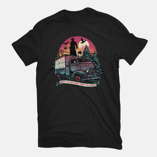 Creepers Transport Service-Womens-Basic-Tee-glitchygorilla