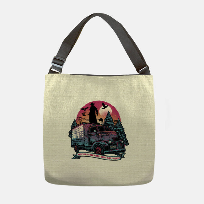 Creepers Transport Service-None-Adjustable Tote-Bag-glitchygorilla