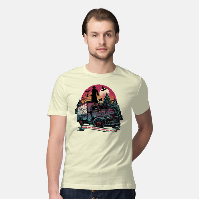 Creepers Transport Service-Mens-Premium-Tee-glitchygorilla