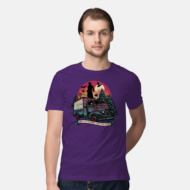 Creepers Transport Service-Mens-Premium-Tee-glitchygorilla