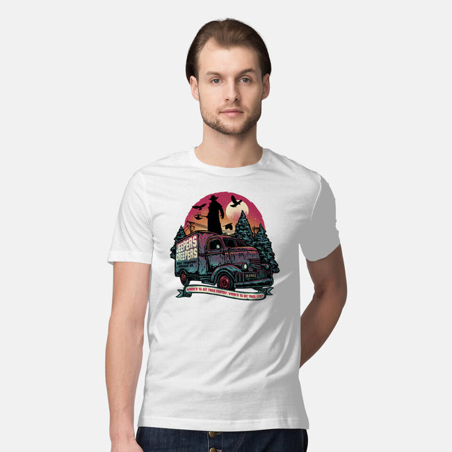 Creepers Transport Service-Mens-Premium-Tee-glitchygorilla