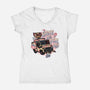 Have An Ice Day-Womens-V-Neck-Tee-glitchygorilla