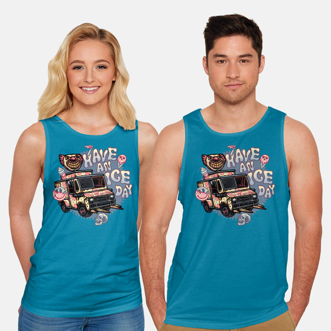 Have An Ice Day-Unisex-Basic-Tank-glitchygorilla