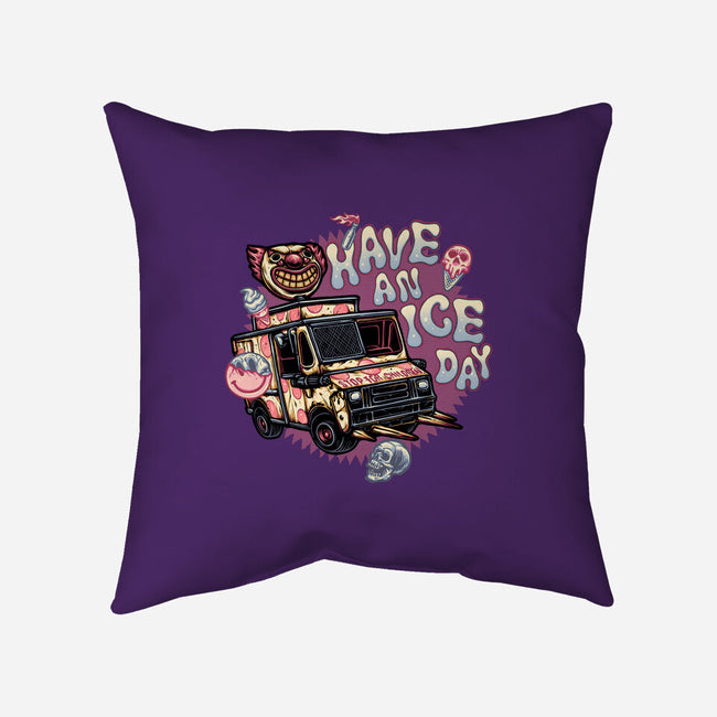 Have An Ice Day-None-Removable Cover w Insert-Throw Pillow-glitchygorilla