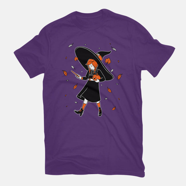 Salt Witch Girl-Womens-Basic-Tee-Studio Mootant