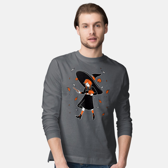 Salt Witch Girl-Mens-Long Sleeved-Tee-Studio Mootant