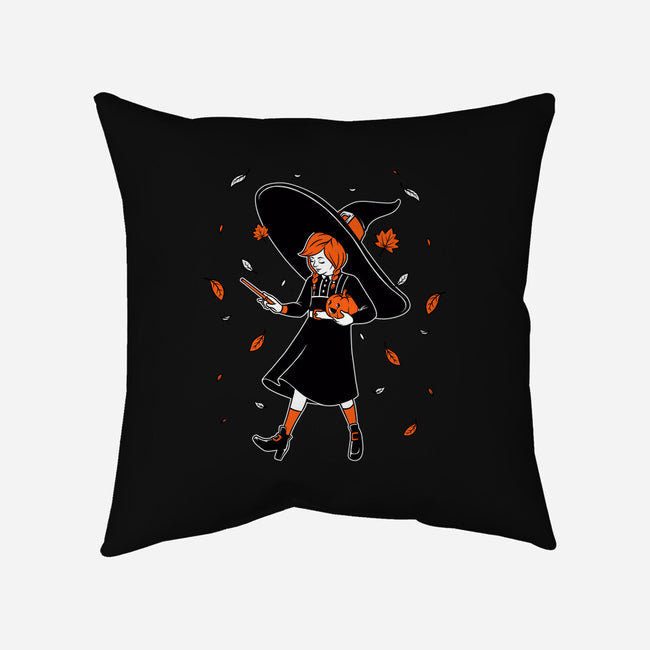 Salt Witch Girl-None-Removable Cover w Insert-Throw Pillow-Studio Mootant